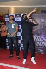 Anil Kapoor, John Abraham at Welcome back promotions in Thane, Mumbai on 23rd Aug 2015
